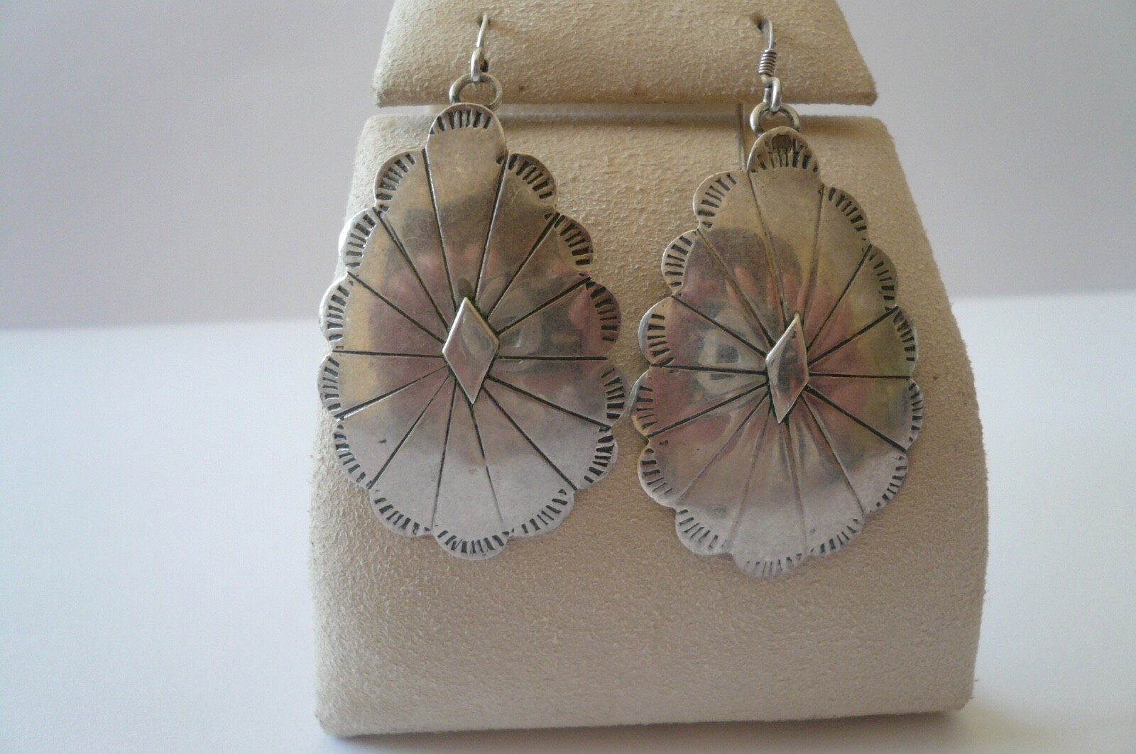 Sterling Silver Dangle Earrings - Elegant & Timel… - image 1