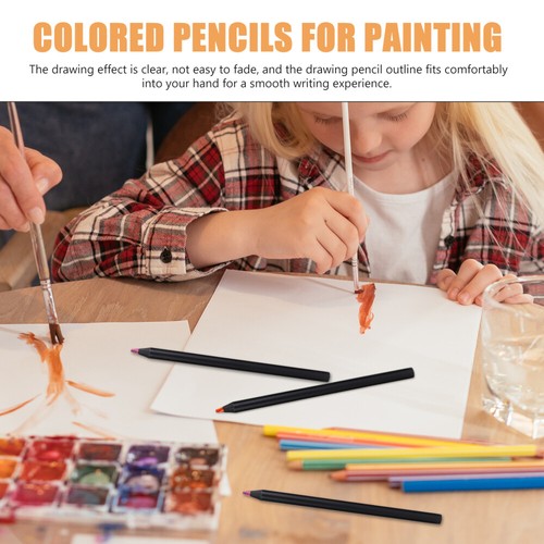 12 Pcs Regenbogenstift Bleistifte Zeichnen Zeichenstifte Zum Skizzieren - Bild 12 von 12