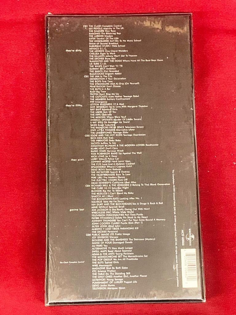 1-2-3-4: Punk & New Wave 1976-1979 5 CD Box Set New & Still Sealed