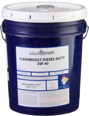 CleanBoost  Diesel Duty  5W40 Premium Diesel Engine Oil - 5 gallon