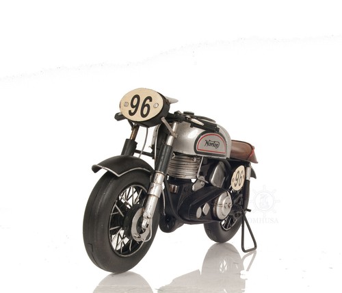 1952 Norton Manx 1:8 Metall Handarbeit Maßstab Modelleisen Modell Motorrad - Bild 5 von 16