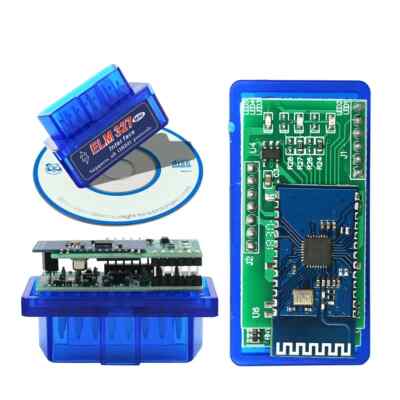  ELM327 Bluetooth V1.5 2PCB PIC18F25K80 OBD2 Code Reader ELM 327 Diagnostic Scan