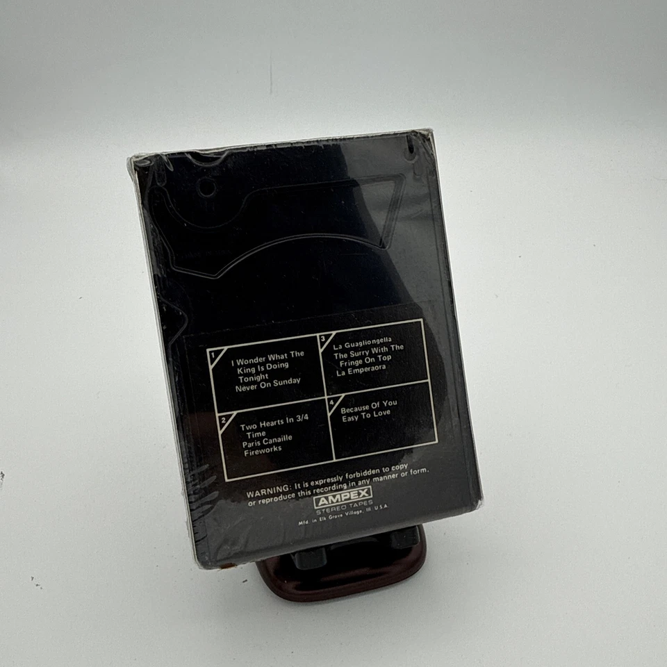 Factory Sealed Hugo Montenegro Plays the Best of Broadway Ampex 8 Track Tape NOS - Image 2 of 4