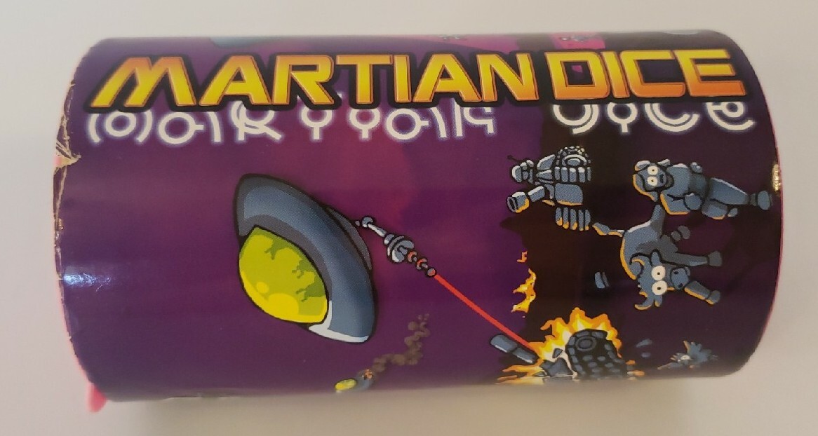 Martian Dice Game TMG Complete eBay
