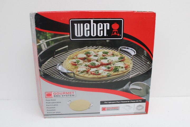 Weber Original Gourmet BBQ System Pizza Stone Model 8836. 16