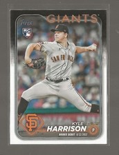 2024 Topps Update Kyle Harrison RC #US83 San Francisco Giants