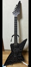 ESP Custom Dragon Carved Electric Guitar with Soft Case Unique Piece