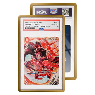 GradedGuard PSA Graded Card Schutzhülle Display Bumper -GOLD- v2 NEU LE