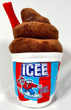 NEW - ICEE Slush Plush 2025 Dan Dee Promo 15" Mascot Cola Drink Cup Slushie