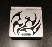 Game Boy Advance SP Tribal Limited Edition - Silver (No Charger)