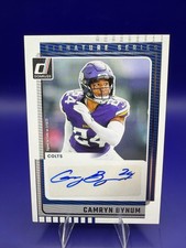 2025 Panini/Donruss Signature Series Camryn Bynum Auto Indianapolis Colts SS-CBM