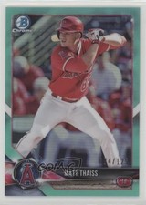 2018 Bowman Chrome Prospects Aqua Refractor /125 Matt Thaiss #BCP61 i5q
