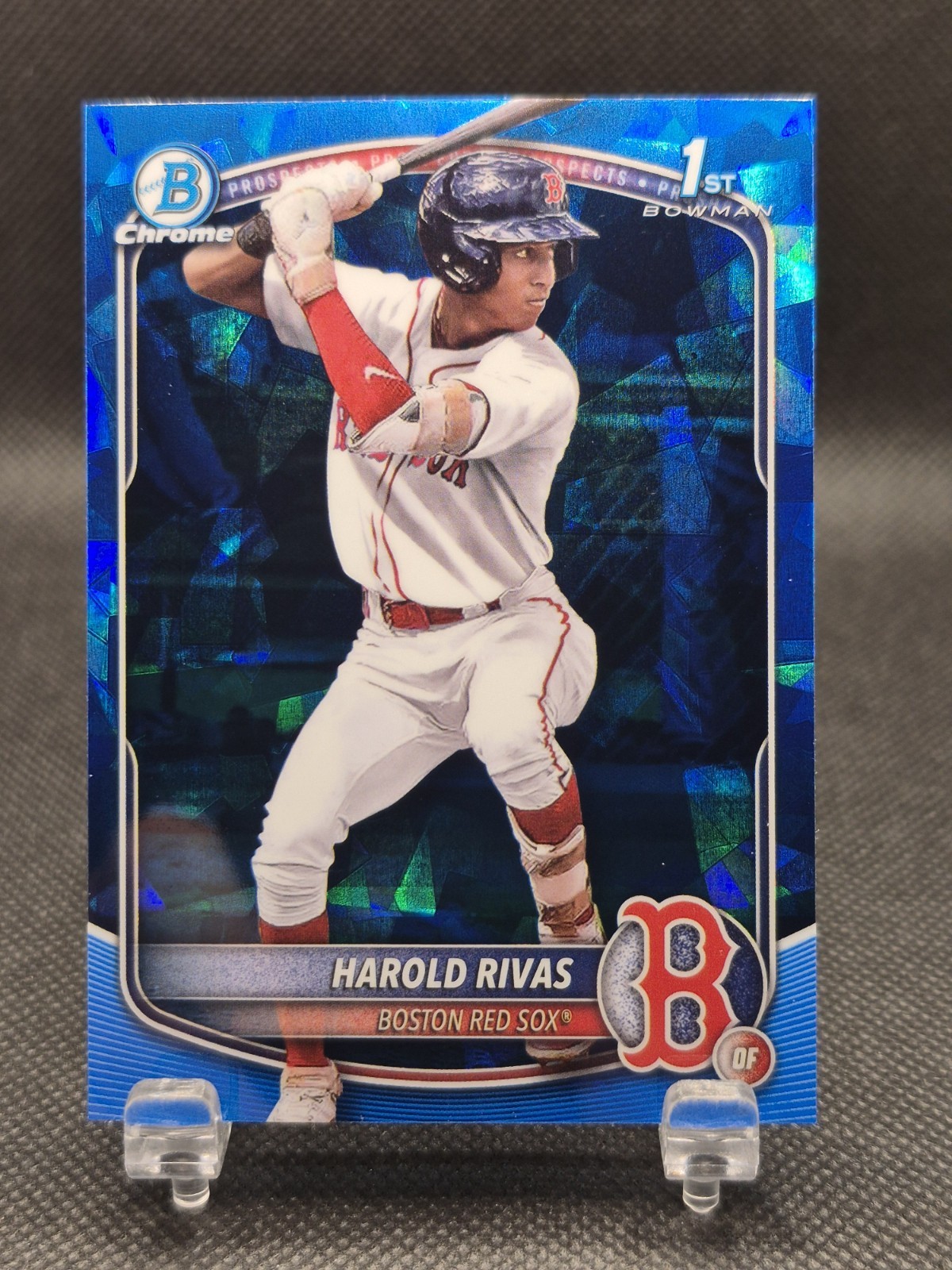 2025 Bowman Chrome Sapphire Edition Chrome Prospects Harold Rivas #BCP-216