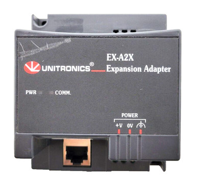 Unitronics Expansion Adapter EX-A2X Module Isolated Power Supply 12/24VDC USED.