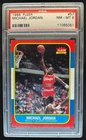 1986-87 Fleer Michael Jordan Rookie RC #57 Bulls PSA 8