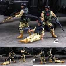 1/72 Black Hawk Down Delta Force 3-person Group Finished Colored Model Homemade