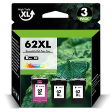 62 XL XXL Ink Cartridges For HP Ink 62XL Envy 7640 5540 5660 5740 8000 Printer