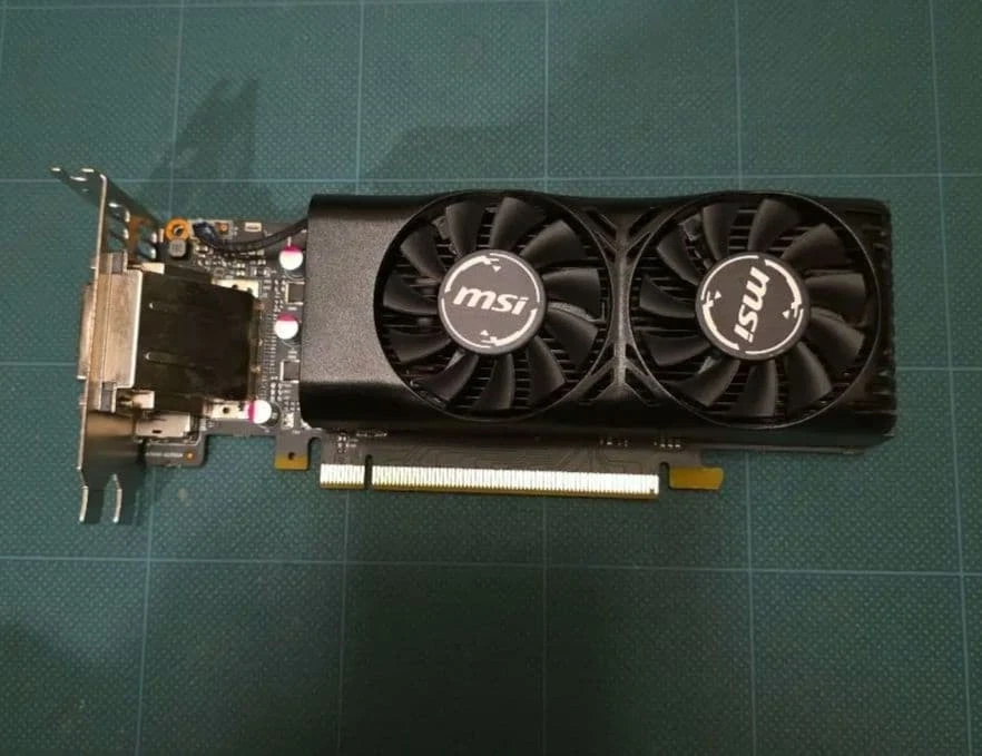 MSI NVIDIA GeForce GTX 1050 Ti 4 GB Memory Computer Graphics Cards