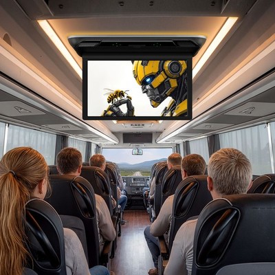 21.5 Inch Roof Mounted Car TV Bus Monitor 1080P Video Player XTRONS HDMI Speaker