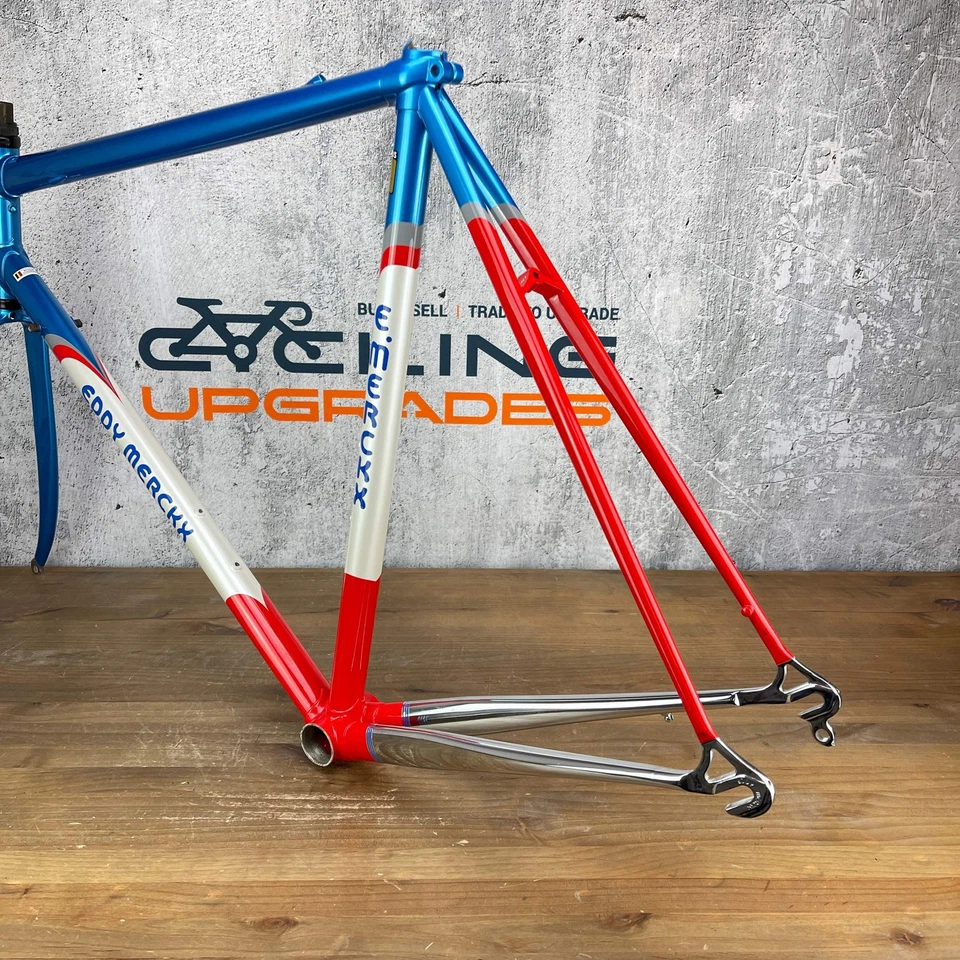 ¡Nunca construido! Cuadro de acero freno llanta Eddy Merckx Motorola Corsa Extra MAX 56 cm Foto 4 de 4