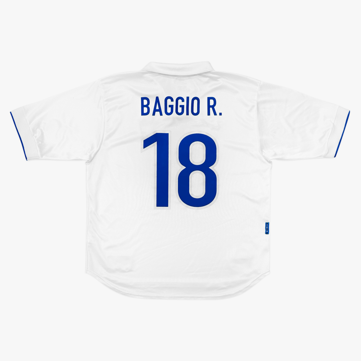 Nike Italy 97/98 1997 1998 Away Roberto Baggio 18 L Men Adult Nike Italy 97/98 1997 1998 Away Roberto Baggio 18 L Men Adult