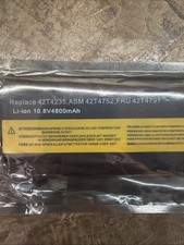 Lenovo 42T4235 Battery Replacement Fits: E40, E50, L410, SL410, SL510 Series New