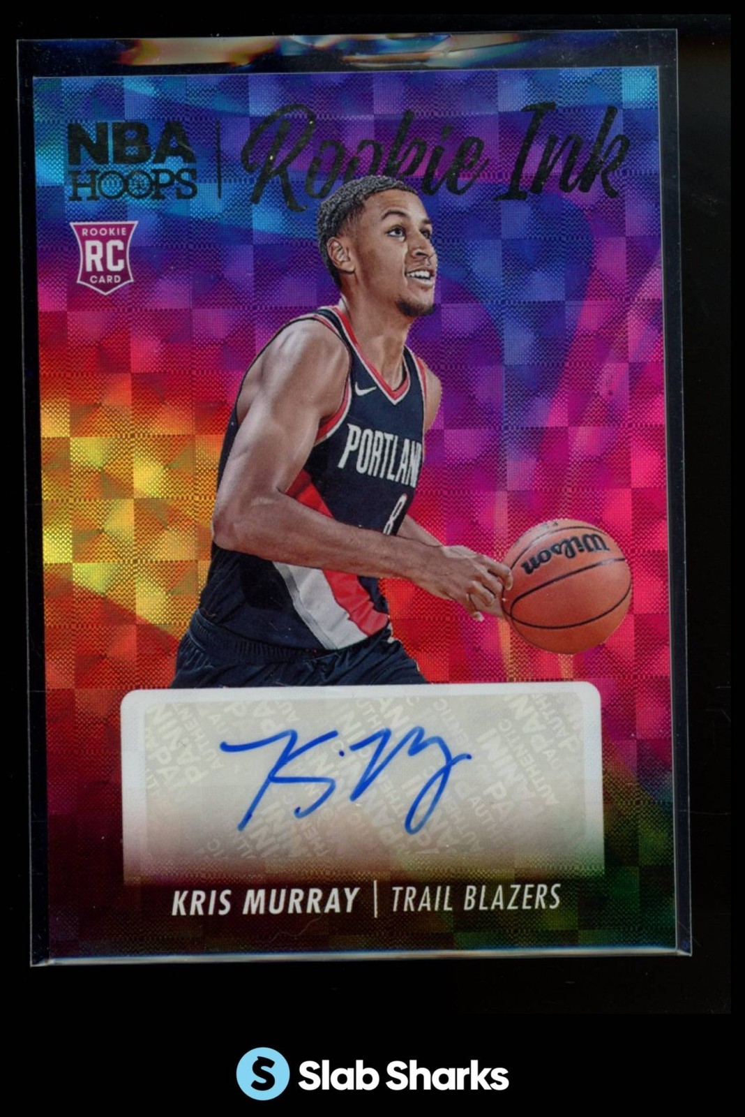 2023 PANINI HOOPS #RI-MUR KRIS MURRAY ROOKIE INK RC AUTO ROOKIE