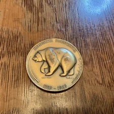 1969 Medallic Art Co California Bicentennial Medal Bronze The Golden Land
