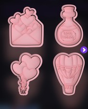VALENTINE'S DAY cookie cutter set 