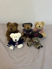 The Boyds Collection Plush Bears Lot Of 5
