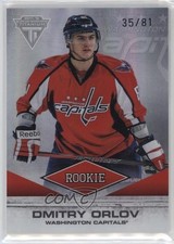 2011-12 Panini Titanium Rookie 35/81 Dmitry Orlov #106 8sr