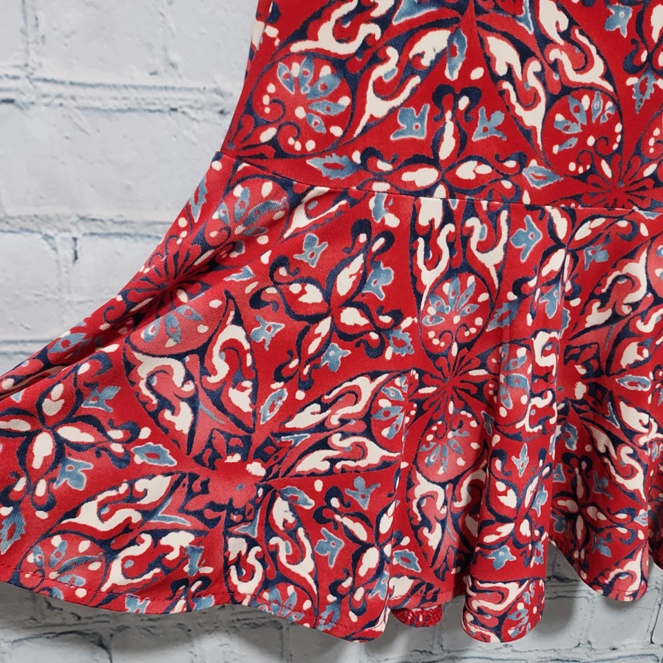 Falda Chaps Mujer Grande Midi Elástica Y2k Academia Otoño Volantes Dobladillo Elástico Geo Foto 3 de 4