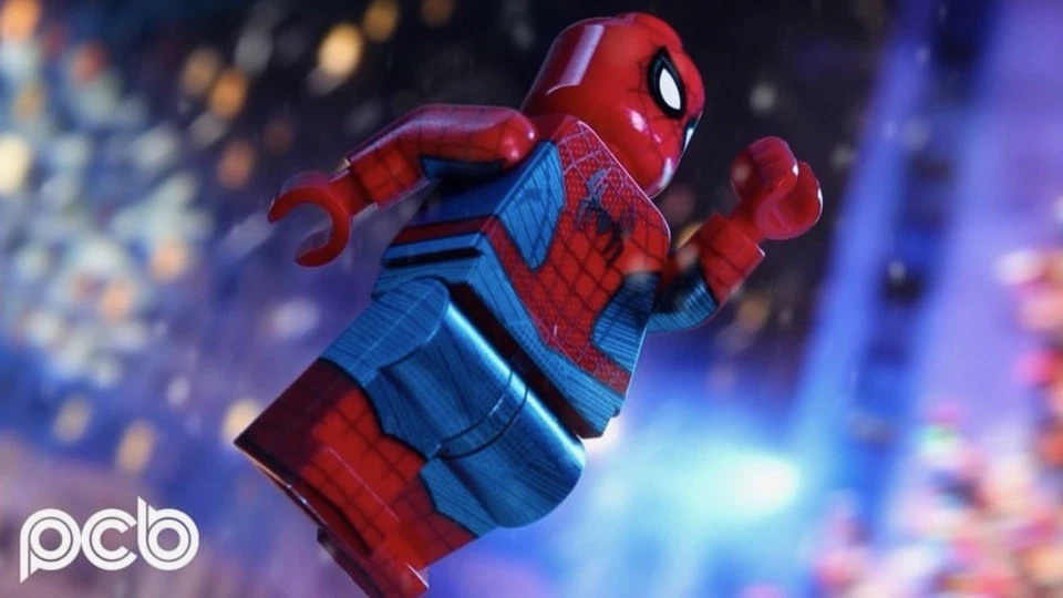 LEGO Marvel Phoenix Customs PCB Classic Arachnid Spiderman NWH Suit Minifigure - Image 2 of 3