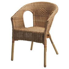IKEA AGEN rattan/bamboo/Woven Chair, 56 x 58 x 79 cm, No assembly needed