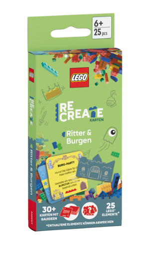LEGO® ReCreate Karten Ritter & Burgen - NEU & OVP - - Bild 2