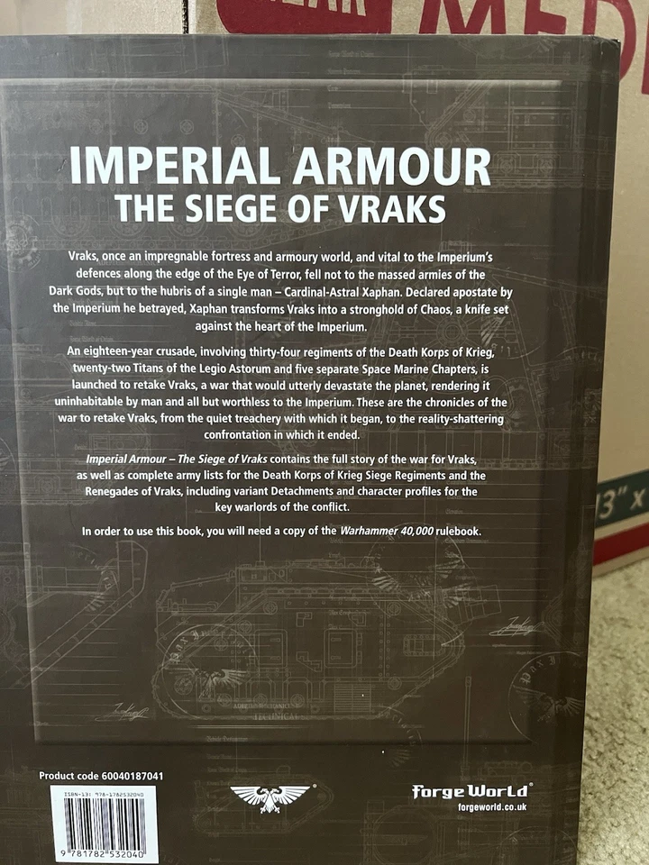 Imperial Armour The Siege Of Vraks Volumes 1-3 Compendium Rare OOP - Image 3 of 3
