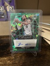 2024-25 Panini Mosaic Tyrese Martin Scripts Green Ice Auto (MS-TMB) brooklynnets