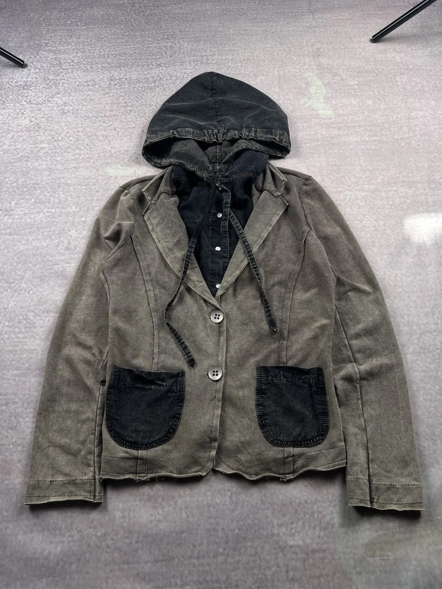 Vintage LGB IfSixWasNine GOA Style Hood Mantle Jacket Men's Size