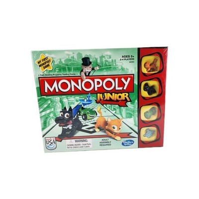 Hasbro Monopoly Junior Jr Game BRAND NEW!! SEALED
