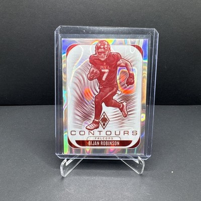 2025 Panini Phoenix - Contours Bijan Robinson #2 Silver /199