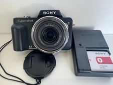 Sony Cyber-shot DSC-H3 8.1MP CCD Digital Camera Black 10x Zoom From Japan