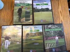 5 DVD SET PGA TOUR Club Master The Rules FAQ GAME BALL COURSE OPTIONS