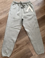 Fear of God Essentials Signature Classic Pants Concrete Heather Sz Small NWT