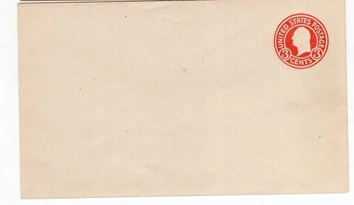 1932 3 cent envelope, Scott #U436g, UPSS #2495A, unused
