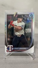 2025 Bowman - Wyatt Langford #33 Chrome Mojo Refractor