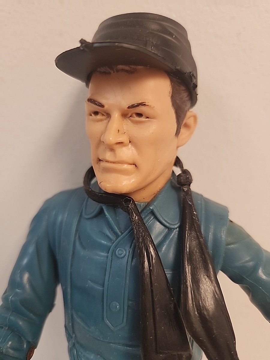 Vintage 1967 Marx Johnny West 12” Captain Maddox Action Figure