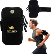 Fitizen Phone Arm Band - Black – Water Resistant running FITIZEN 