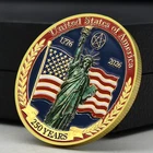 USA 250th Anniversary 1776–2026 Commemorative Coin White House & Liberty Medal