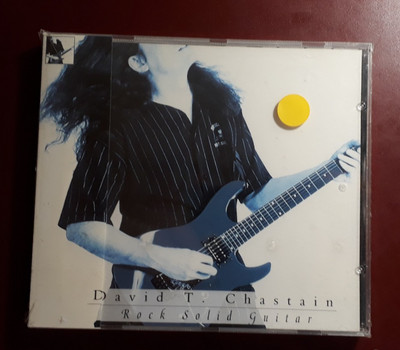 DAVID T. CHASTAIN - ROCK SOLID GUITAR * CD BRAND NEW SEALED NEU SEALED