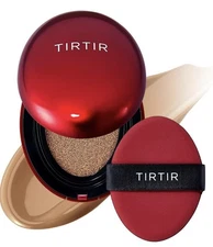 NEW TIRTIR Mask Fit Red Cushion Foundation 34N Pecan .63 oz